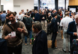 Delegates gathering 01 Delegates gathering 01
